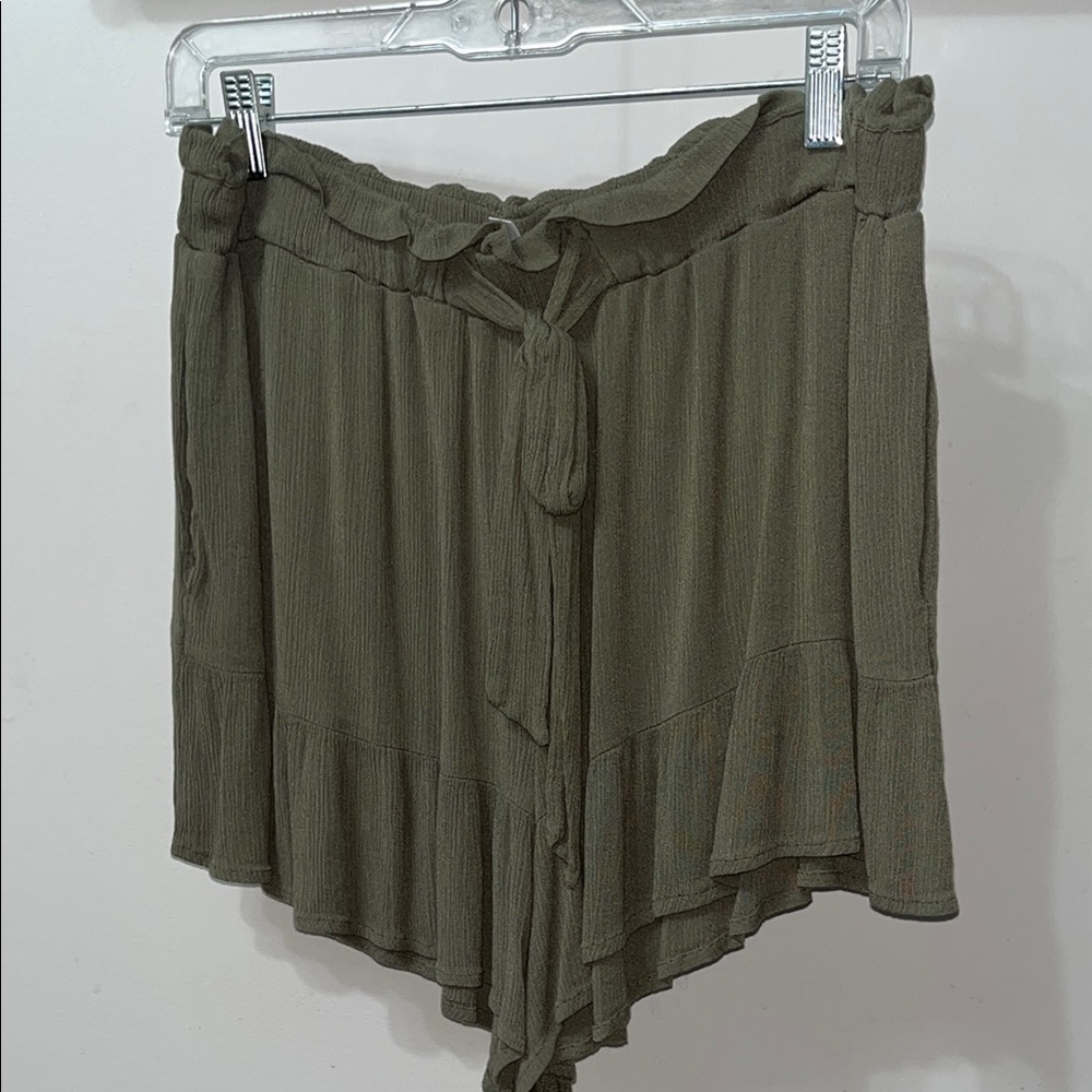 Olive Green Women's Skirt